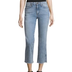 Alice + Olivia Perfect Cropped Kick-Flare Jeans 26W You Look Perfect